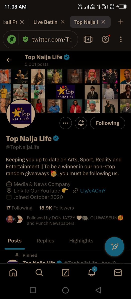 ShaibuBenjamin8's tweet photo. @DonjazzyGives @TopNaijaLife 8136336600 palmpay https://t.co/PEUKNQXMFf