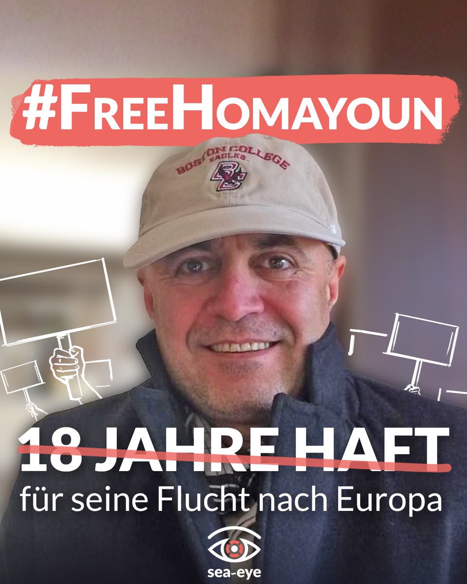 Heute beginnt in Griechenland das Berufungsverfahren von Homayoun Sabetara: Der krebskranke Iraner war 2021 auf der Flucht nach Deutschland - um dort seine letzten Lebensjahre in Sicherheit bei seiner Tochter in Berlin zu verbringen. 1/7