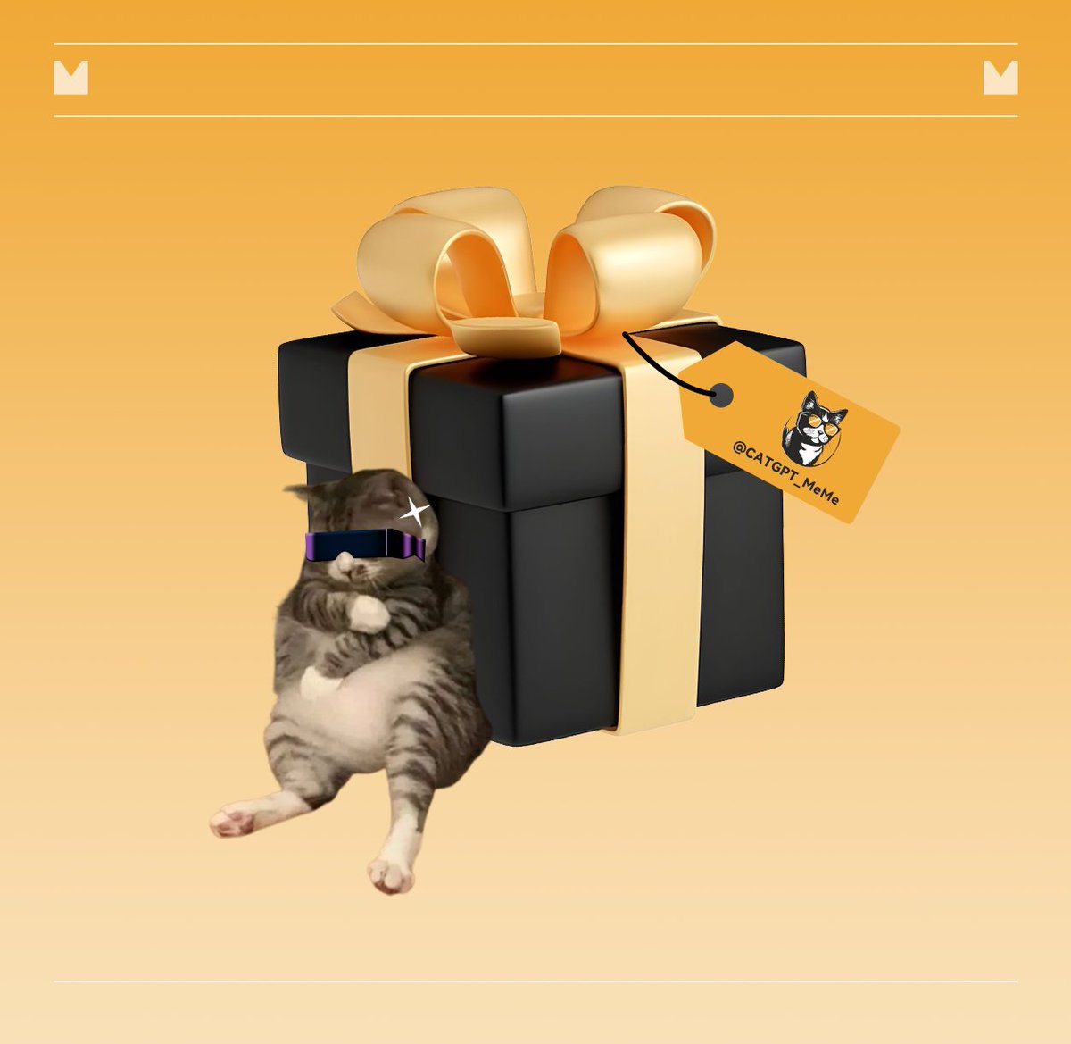 #Airdrops from other cat communities are coming soon 👀 Thank you @CATGPT_MeMe for the token airdrop! If you're holding $MOEW and a @BitgetWallet user, leave your Bitget Wallet's #Solana address in the comments! Don't have a #BitgetWallet yet? Download before 25th April to