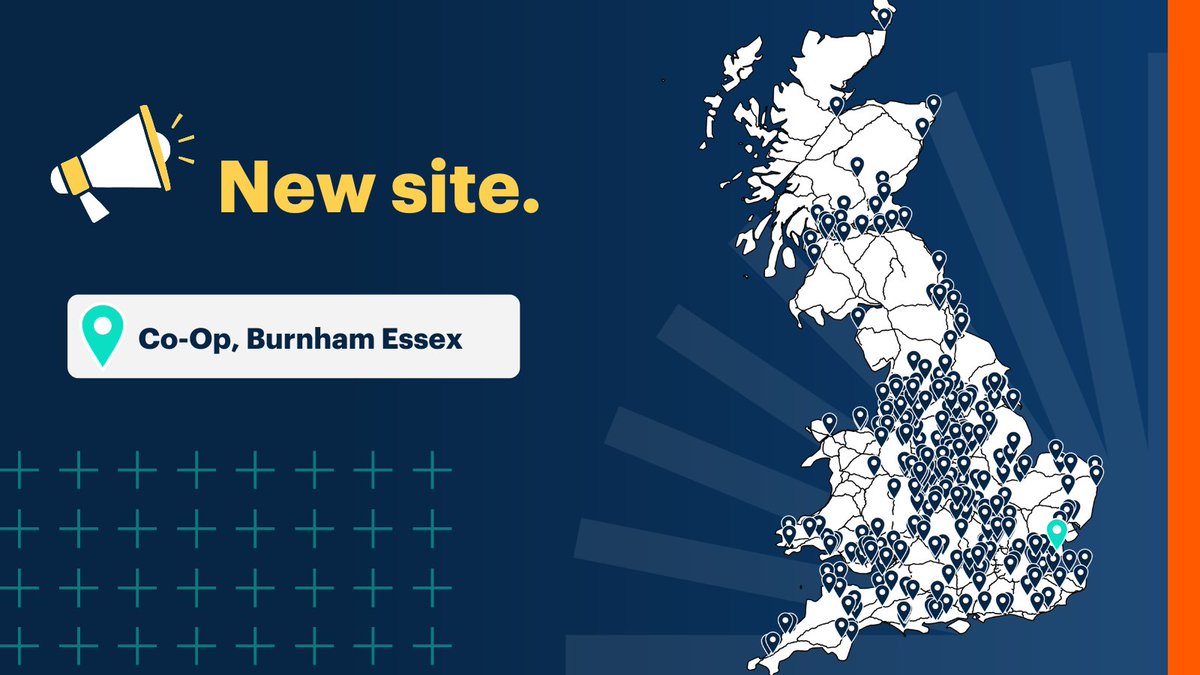 Our newest charging station is now live at Co-Op, Burnham-on-Crouch CM0 8BL, complete with 2x150kW chargers. Perfect for quick top-ups and grabbing essentials at the on-site Co-Op. Plug in and power up for a seamless journey! 💳Accept contactless ♿️Improved accessibility 📍Osprey…