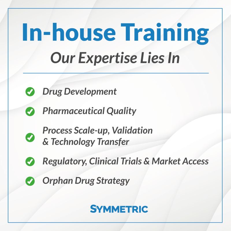 SymmetricPharma's tweet photo. Make the most out of our in-house training sessions for the pharma &amp; biotech industries. We cover most of the topics such as pharmaceutical quality, drug development, orphan drugs strategy, regulatory and more.

#pharma #biotech #training #symmetric #inhouse #professionals https://t.co/3jxC7Tg7Aj