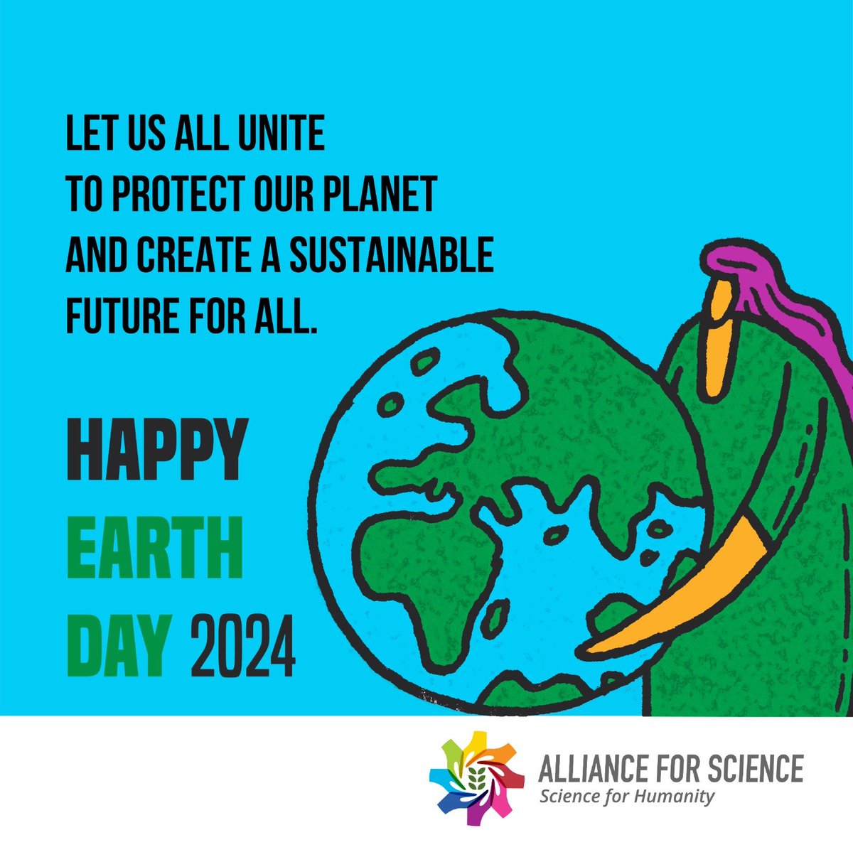 Let us all unite to protect our planet and create a sustainable future for all #EarthDay2024 #SustainableFuture