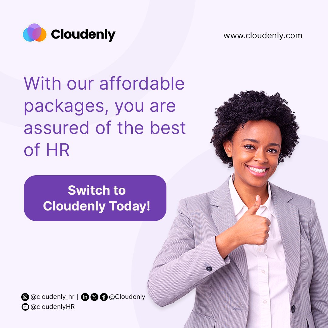 cloudenly's tweet photo. You need not break the bank to access quality HR because not only do you need the right HR software, you also need one that is affordable. 

Why not save your organization huge costs or having to pay in dollars by making us your preferred HR solution. 

Visit the link in our bio! https://t.co/kwnqcYvfEo