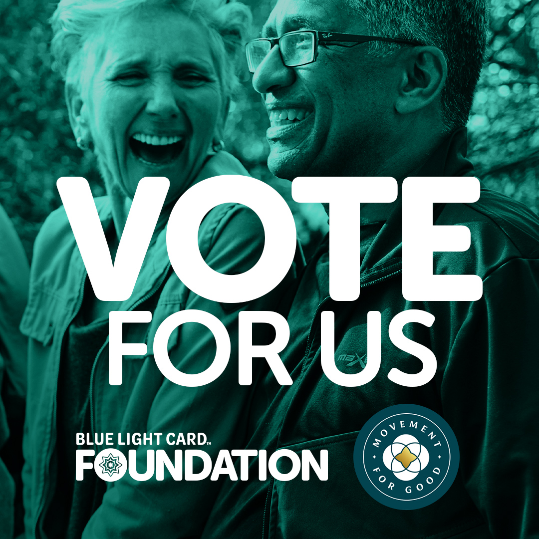 bluelightcardfn's tweet photo. Help us support #BlueLightCommunity Nominate the Blue Light Card Foundation for the Benefact Group health & wellbeing draw, and you could win £5,000 to aid our nationwide health projects. Your nomination goes a long way! Click the link to nominate 💙 #SupportBlueLight https://t.co/1uX8RGdyyh
