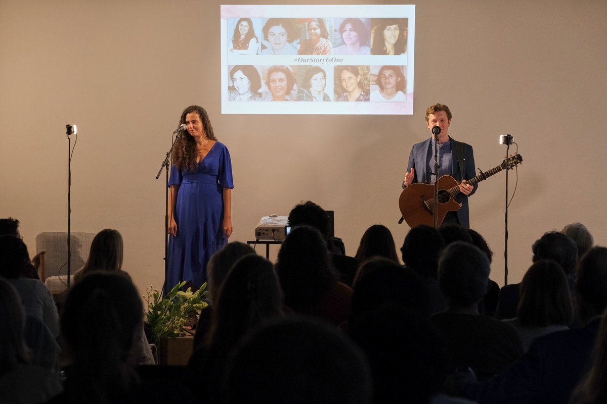 BahaiBIC_Rights's tweet photo. Thank you from our Brussels office to Member of the European Parliament @LeopoldoLopezG for hosting the #OurStoryIsOne concert with @lukeslott and Jasmine, inspired by the 40th anniversary of the execution of ten #Bahai women in #Iran. https://t.co/QgcumW3zYU