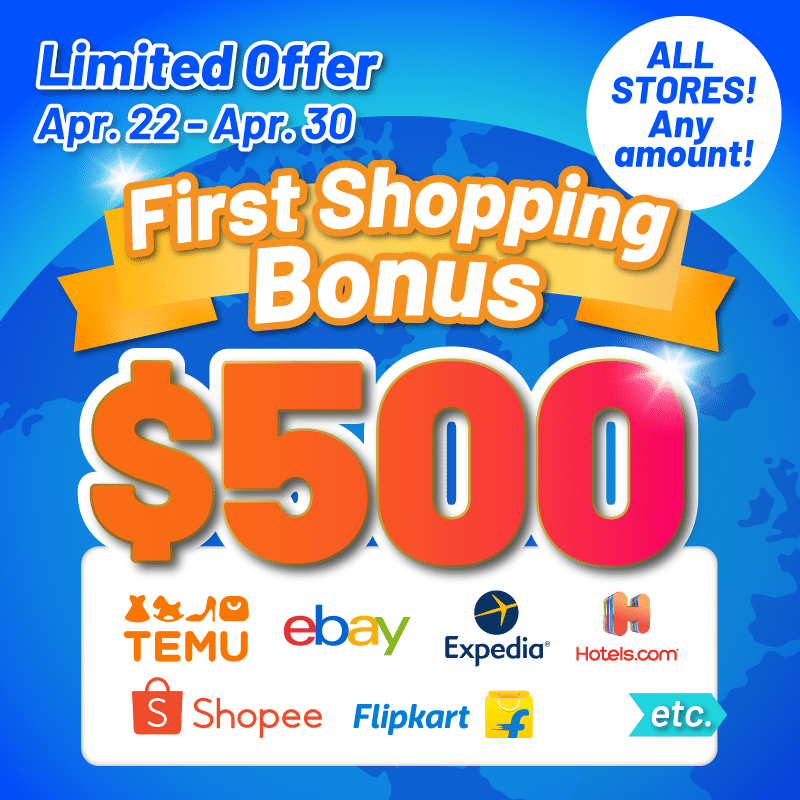 🤑 Get $500 First Shopping Bonus! 🎁 Find your deal at #SocialGood App ! 🌈
⏰ Time Limited Apr. 22 - Apr. 30
🛒 Details here!
socialgood.inc/500-first-shop…

#eBay #Temu #Expedia #Hotels.com #Flipkart #Shopee #SHEIN #macy's