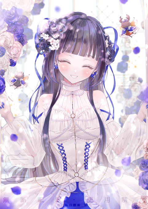 𝔹𝕝𝕦𝕖 ℝ𝕠𝕤𝕖#Skeb 