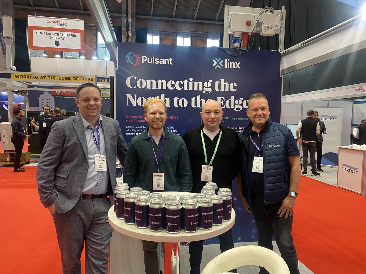 #ConnectedNorth is HERE!📢Visit stand 30B and meet our team of #edge specialists. We’re excited to be joined by our incredible partners, @LINX_Network. Ready for a day packed with innovation, insights, and #connectivity? We can't wait to see you soon!🤝i.snoball.it/p/ieeb/l/3