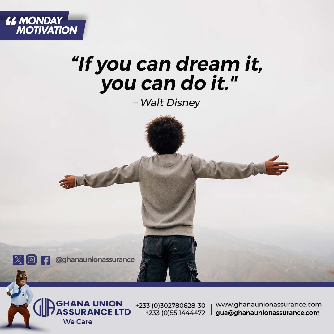 Your dreams are the blueprints for your success. Believe in them, chase them, and watch as they unfold into reality!✨⚡️

#DreamBelieveSucceed #stayInsured #wecare