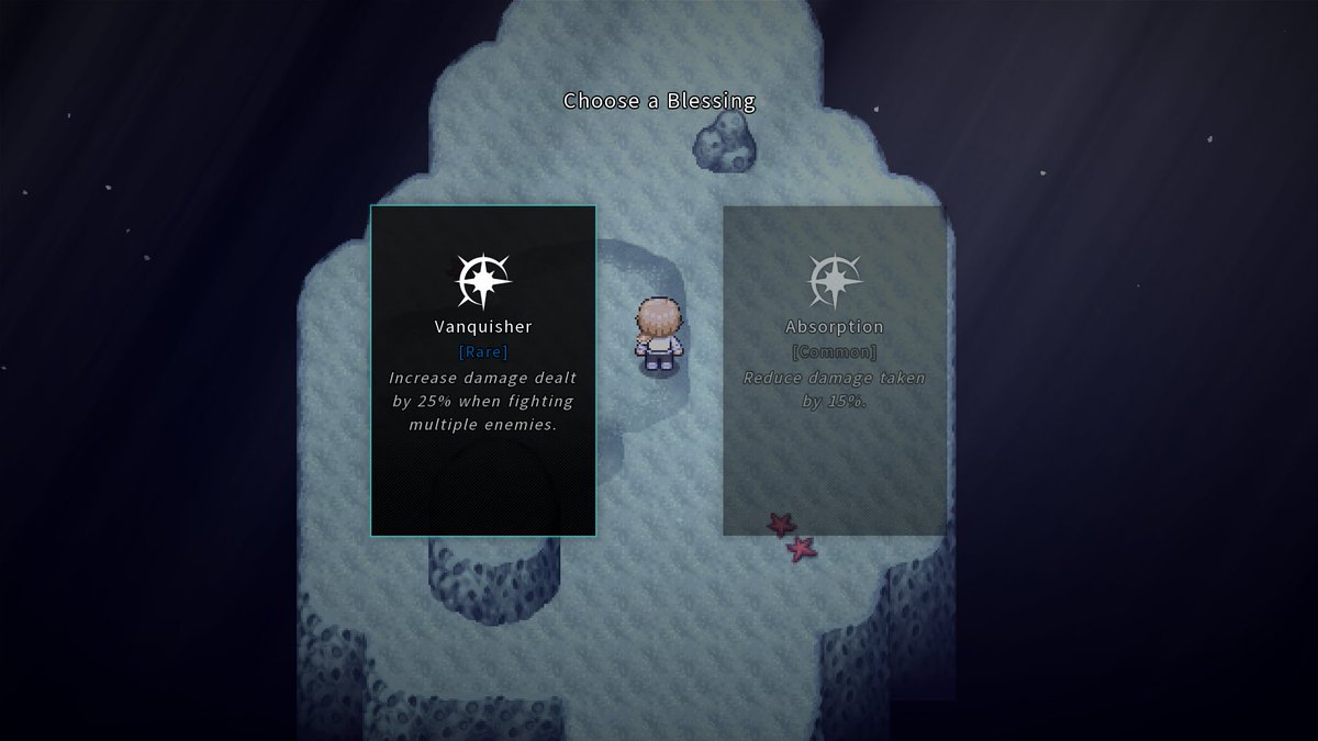xurzerth's tweet photo. It's been several months since I switched from RPG Maker MZ to GameMaker for the development of Crownless Abyss. Enjoy some screenshots of the game with the new engine!

#gamedev #roguelike #roguelite #crownlessabyss https://t.co/AD4QN65hVf