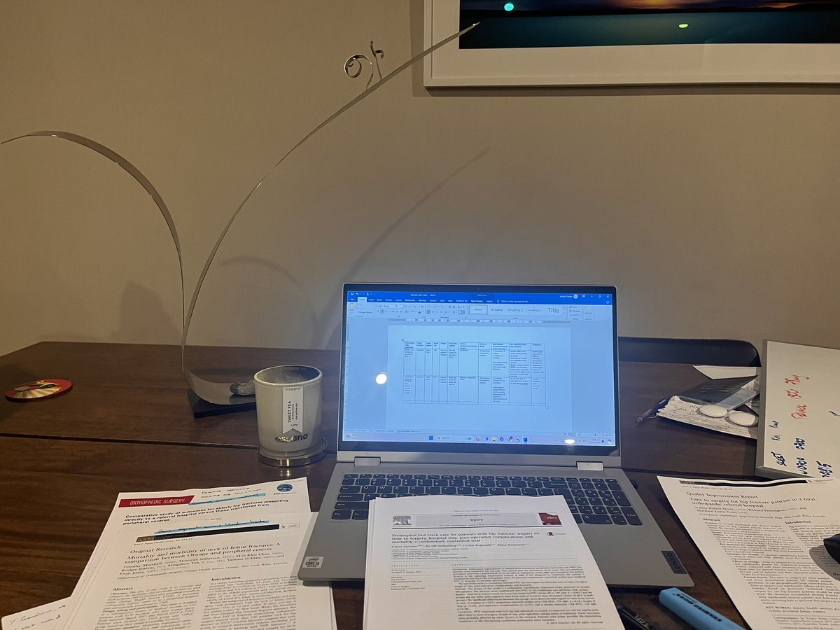 Back into research for my MPrac (Paramedicine)

This time looking at NOF mortality rates / morbidity for rural vs urban and whether as a sector, we should be transporting direct to orthopaedic centres.

Delays at peripheral centres are significant!

#PrehospitalResearch
#PhDNext