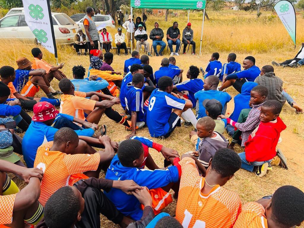 4-H Zimbabwe has throughout the years strived to use sport as a tool to educate young people from various backgrounds about the importance of peace, tolerance & cohesion. Sport has proven to be a very effective measure to engage young people especially on developmental issues.