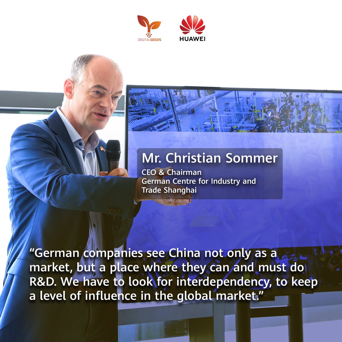 During a German #SeedsForTheFuture China tour, #Huawei held an offline panel themed 'Smart Manufacturing: The Assembly Line of Success”, where guest speakers shared their insights on technology and cooperation! #BetterTogether #DigitalSeeds