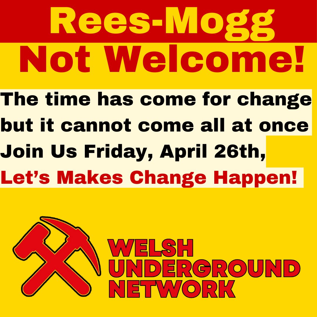 Rees-Mogg is giving a talk in Cardiff University let’s give him the welcome he deserves. Friday, April 26th, 5:30pm meet outside Centre for Student life building. Thanks to @transaidcymru for letting us use your PA System Thanks to @Cdf_Communists for organising with us