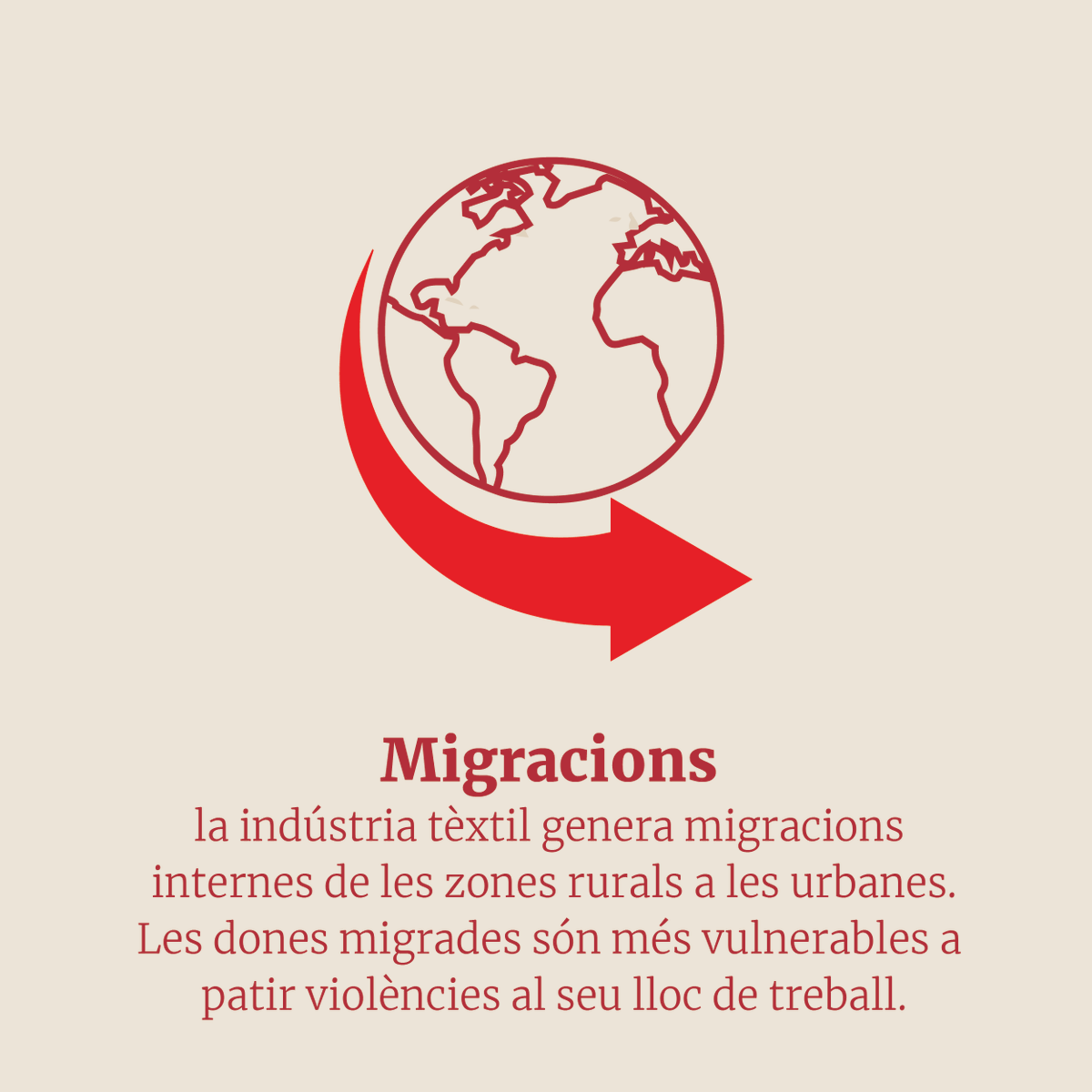 ‼️ Les treballadores del tèxtil reben salaris menors que els seus companys i pateixen assetjament sexual, físic i psicològic. Consulta algunes de les alternatives que tenim a l'abast: lacoordi.cat/el-mapa-textil… 📷 Disseny: Laura Gallofré #RanaPlaza #RanaPlazaNeverAgain #moda