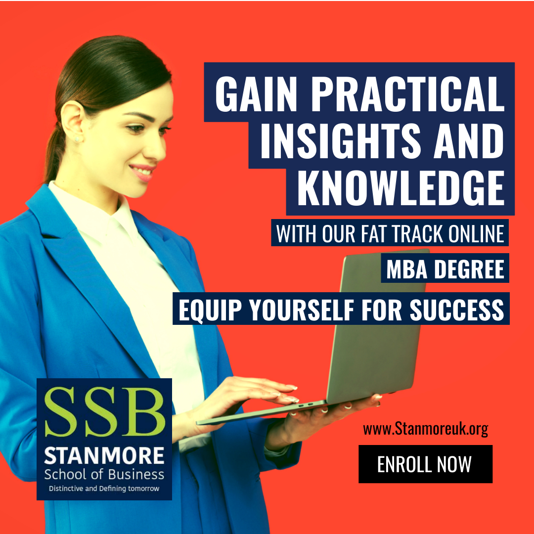 Ready to propel your career forward? Stanmore School of Business offers MBA courses designed to sharpen your business acumen and leadership skills.  #SSB #MBA #BusinessEducation #LeadershipDevelopment #CareerGrowth bit.ly/3Q52mxg