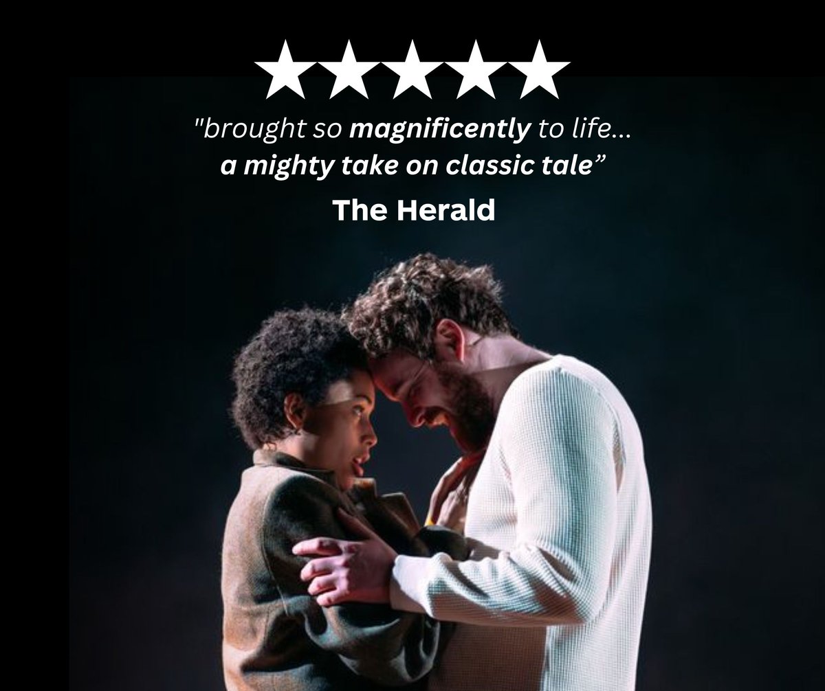 It's 5 Stars for Sunset Song! ⭐️⭐⭐⭐⭐️️️️ 'brought so magnificently to life…...a mighty take on classic tale” @heraldscotland Book your tickets for our critically acclaimed adaptation now!👇 🗓️ Tue 16 Apr - Sat 4 May 🎟️ dundeerep.co.uk/whats-on/sunse… #sunsetsong