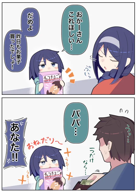 おねだり上手の娘 