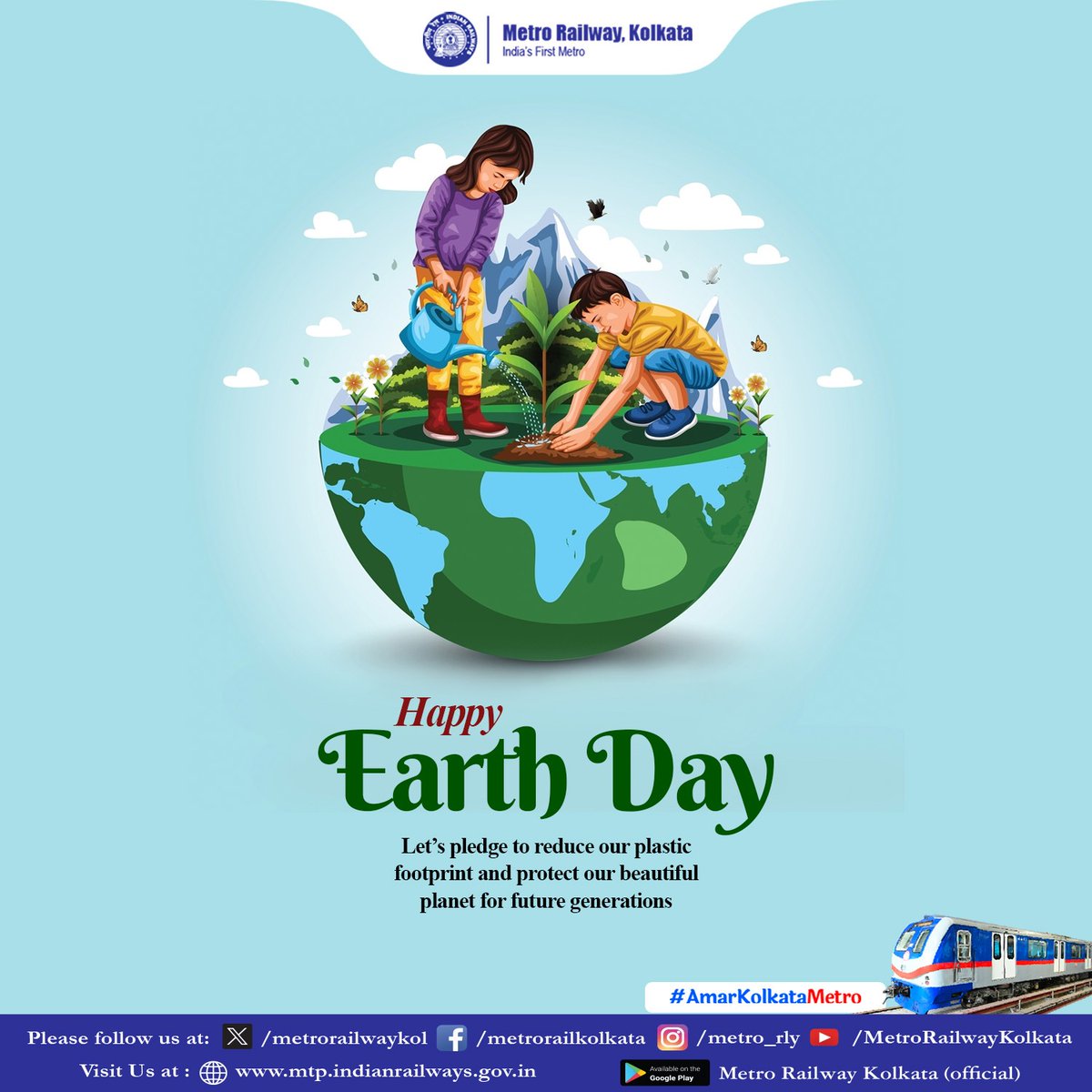 Let's unite against #PlasticPollution for a healthier planet and brighter future. #EarthDay2024 #PlanetvsPlastics