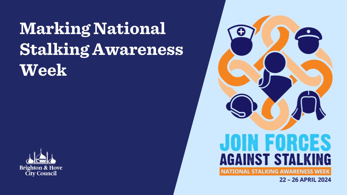 This National Stalking Awareness Week we're highlighting the power of collaboration in combating stalking. Together, we can make a difference 🧡 If you are affected by stalking, contact @VeritasSussex 👉ow.ly/sLkJ50RkUZV #JoinForcesAgainstStalking2024 #NSAW2024