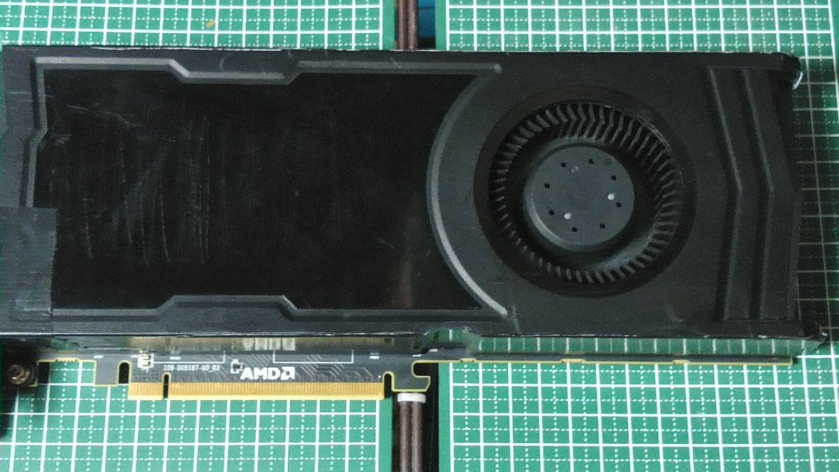 一応before・after～ Radeon INSTINCT MI25 → Radeon Pro WX 9100 に