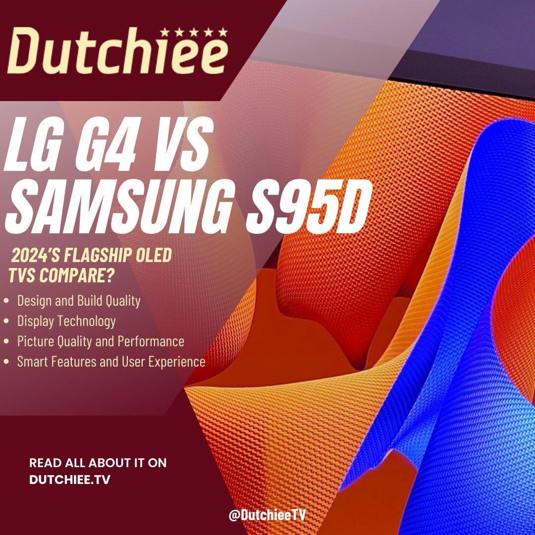 Hey there fellow TV aficionados! Today I’m excited to dive into a head-to-head contrast of two of the maximum quite predicted OLED TVs of 2024: the LG G4 and the Samsung S95D.

For more details : dutchiee.tv/news/lg-g4-vs-…

#lgtv #inch #samsungtv #lg #k #smarttv #ledtv #tv