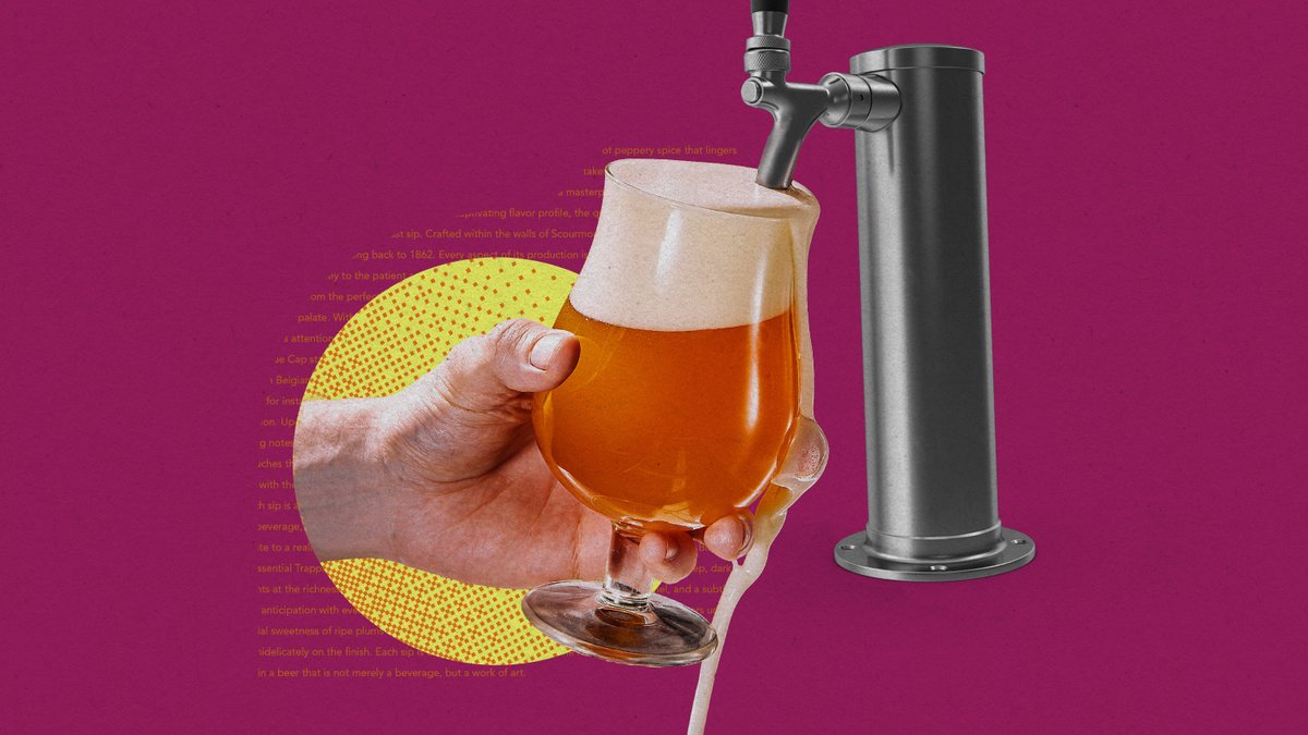 La IA ya se atreve con la cerveza: predice cuál estará más rica mejor que los expertos 🍺 @techreview_es 🖱️ technologyreview.es/s/16281/la-ia-…