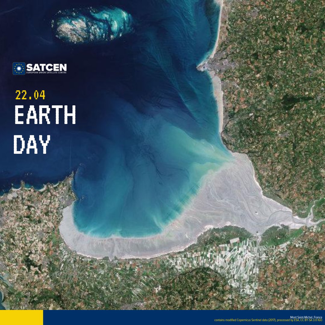 SatCen is at the forefront of addressing climate and security matters, by: 1️⃣ Conducting #geospatialanalysis through #CopernicusSESA 2️⃣ Participating in #Horizon2020 projects on climate security 3️⃣ Establishing a Climate & Environment Security Data and Analysis Hub #EarthDay
