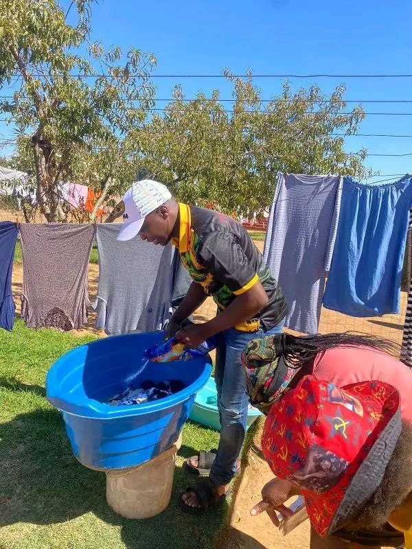 DavidMaqabane's tweet photo. The people centred movement @MYANC 
#VoteForANC #2024elections #LeaveNoOneBehind #ANC #Siyamqoba ⚫🟢🟡 https://t.co/rpHGIphZen
