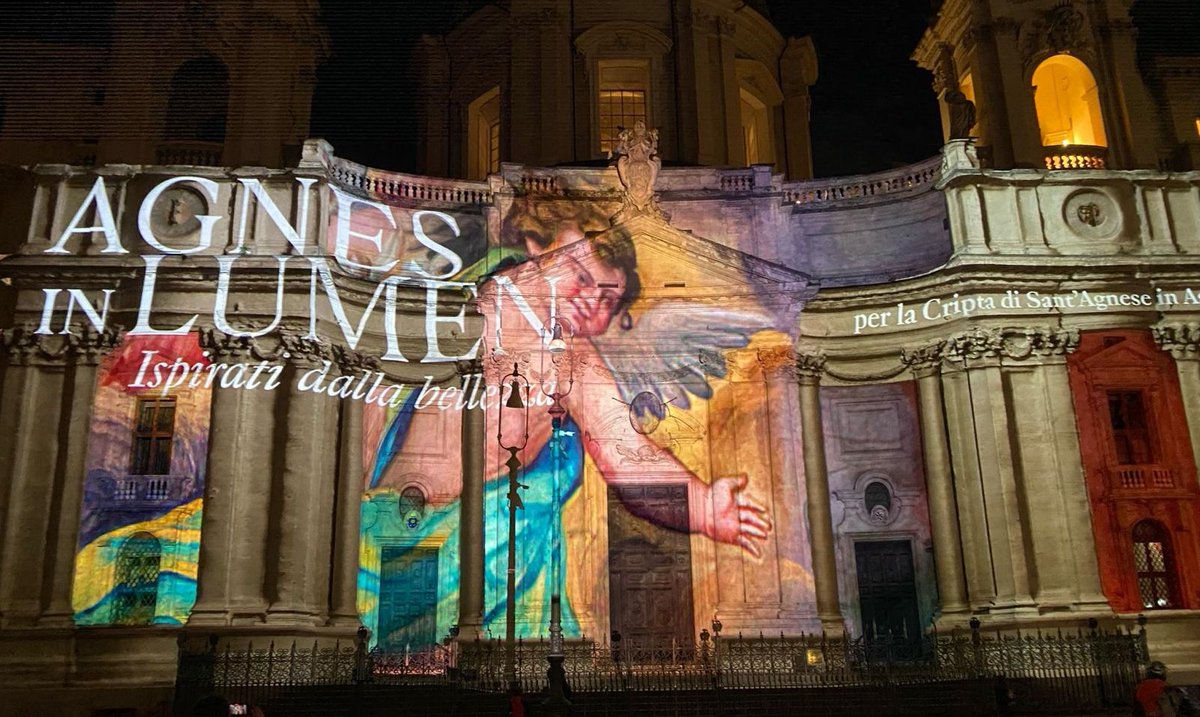 ‘Agnes in Lumen’: ultima delle iniziative dell’Agenda Cultura con cui #Webuild promuove cultura e bellezza nei paesi in cui opera. 

📌Stasera le note di Vivaldi e Händel risuoneranno in #PiazzaNavona #Roma in occasione del concerto dell’Accademia Barocca di Santa Cecilia.…