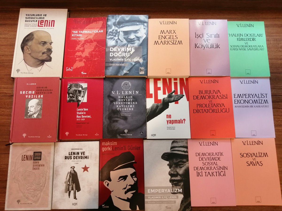 Lenin 154 yaşında! 'Lenin, diyorum da Vıladimir İliç/ bir bayrak, bir mavilikte/ kızıl bir gül açıyor/ elmalar saçılıyor/ çocuklar/ ak, kara, sarı/ güle oynaşa topluyor elmaları'* Herkese iyi haftalar🌼 *Nâzım Hikmet - Lenin Üstüne Vladimir İliç'le Konuşuyorum