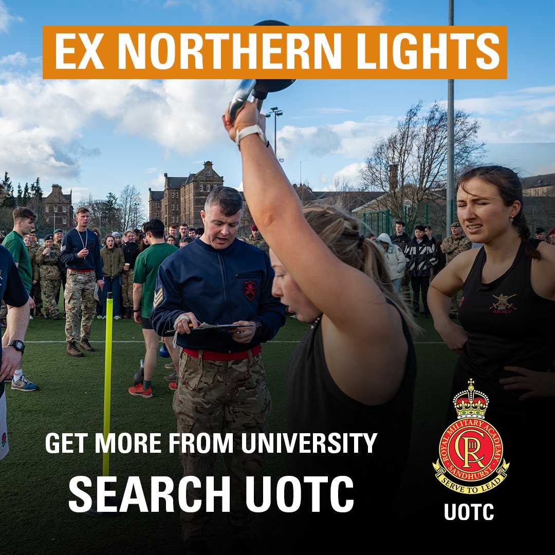 Exercise NORTHERN LIGHTS 24 was an inter-unit University Officers' Training Corps competition, comprising of military skills, and sporting event. Applying to attend University, or know someone that could be interested, search UOTC. #NewSkills #Student #University #UOTC