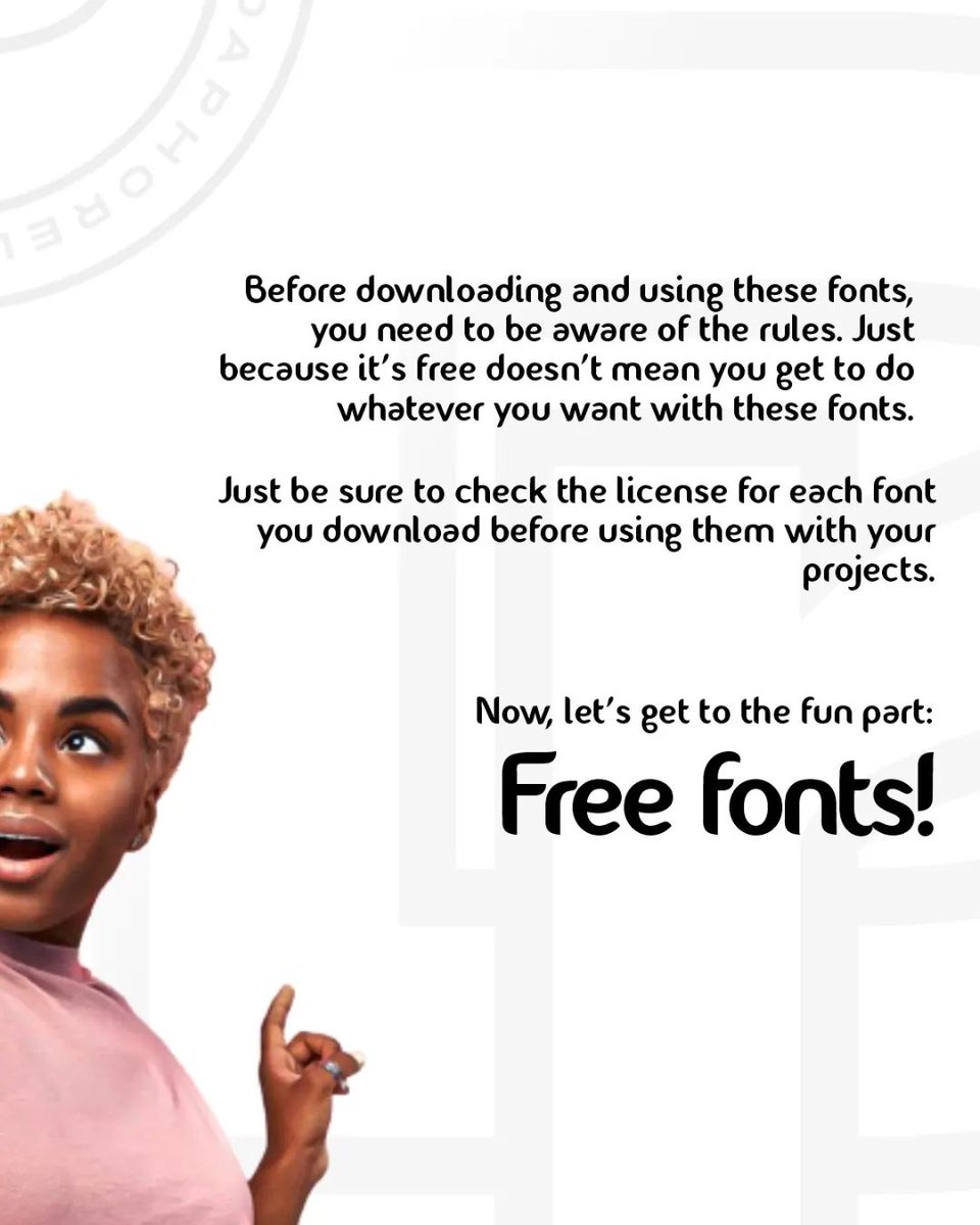 5 places to find FREE FONT

A Thread: