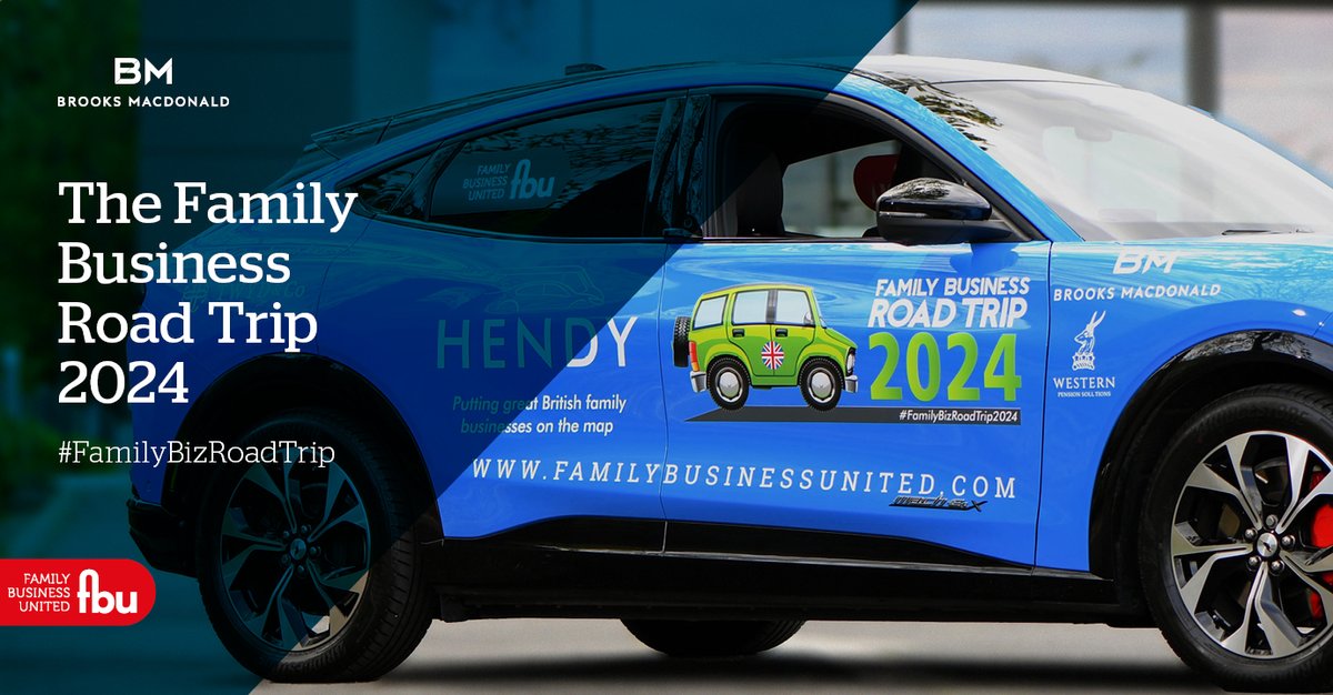We’re excited to be sponsoring the #FamilyBizRoadTrip 2024 starting today. This initiative celebrates the vast array of family-run businesses and their impact on the UK economy.

We’ll join Paul Andrews on the 5 week trip across the UK, to bring awareness to UK family businesses.