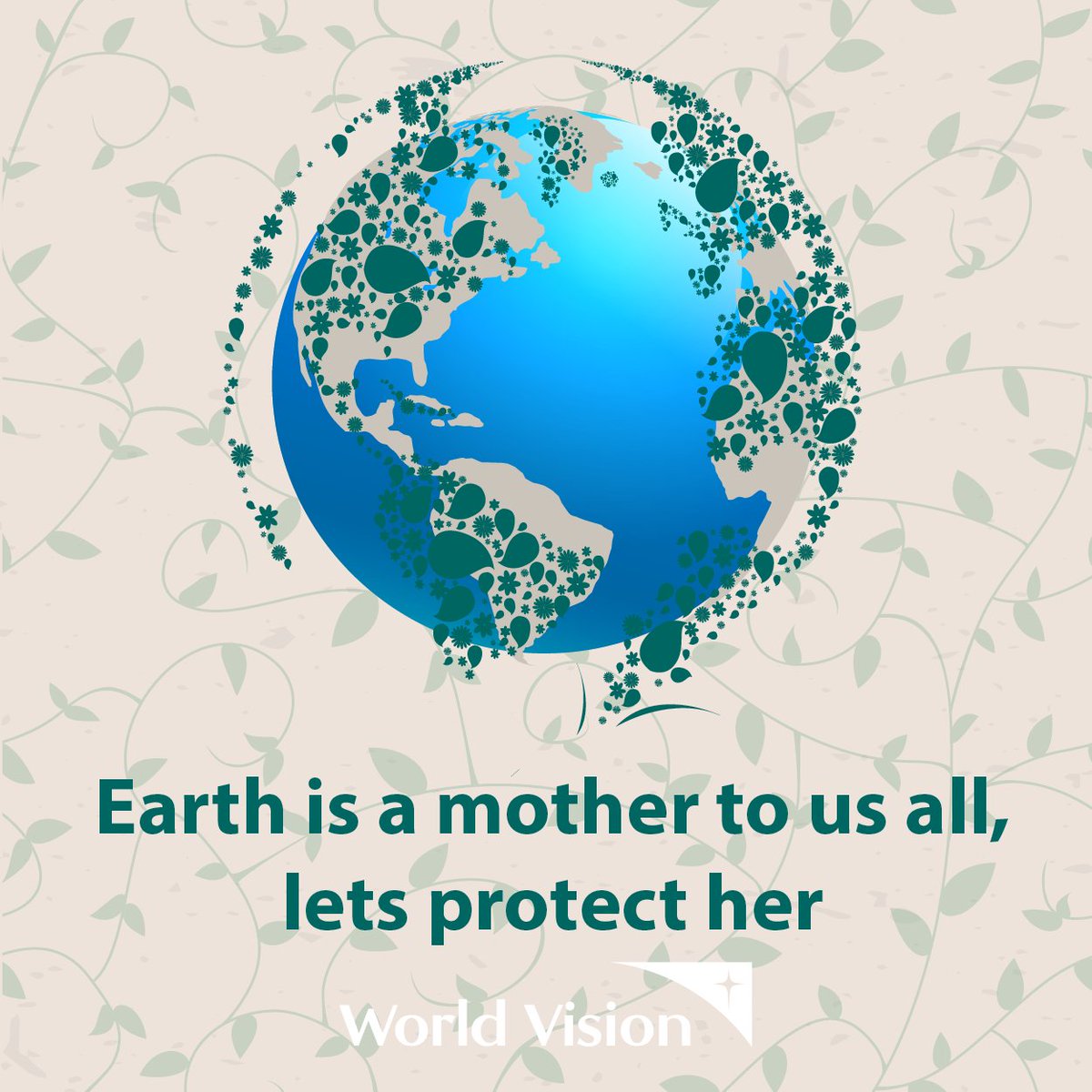 Today is #earthday and at @WorldVisionSR, we celebrate a mother to almost 8 billion people. As Mother Earth embraces us year after year, we need to renew our commitment to mindful waste management, especially plastic.