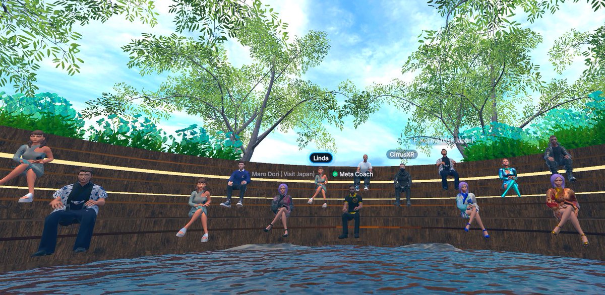 StiloWeb3_'s tweet image. Platform Talks @Spatial_io #metaverse

#spatialtechnology #socialvr #immersiveexperience
#virtualreality #metaverse #virtualparty #virtualevents #web3communities
#web3 #dopestilo #vrnetworking