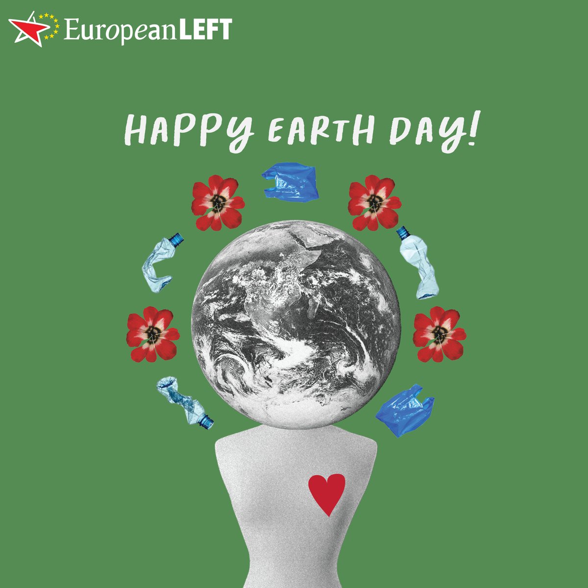 The @europeanleft recognises the climate crisis as an emergency and is committed to create conditions for a just green transition. A stronger momentum and a different perspective are needed. Happy Earth Day!🌍 Read our #EUelections Manifesto on #Ecology european-left.org/2024-eu-electi…