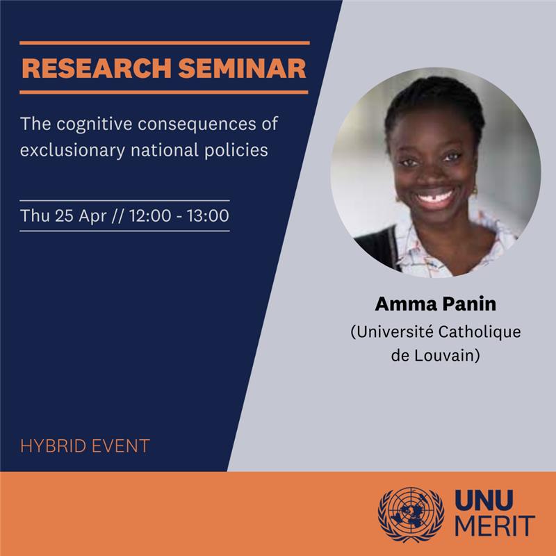 How are the policies of #India's ruling political party influencing the economic choices and productivity of the country's marginalised groups? At our seminar this Thursday, economist @amma_panin (@UCLouvain_be) will discuss her findings. ➡️ Learn more: shorturl.at/mGPW3