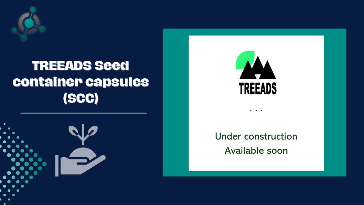 🔥 Check @TREEADSH2020 Seed container capsules (SCC), an #innovative #wildfire solution displayed at @TREEADSH2020 Knowledge Marketplace Repository lnkd.in/dHwZcdie and register at lnkd.in/d6Ni7uKP!