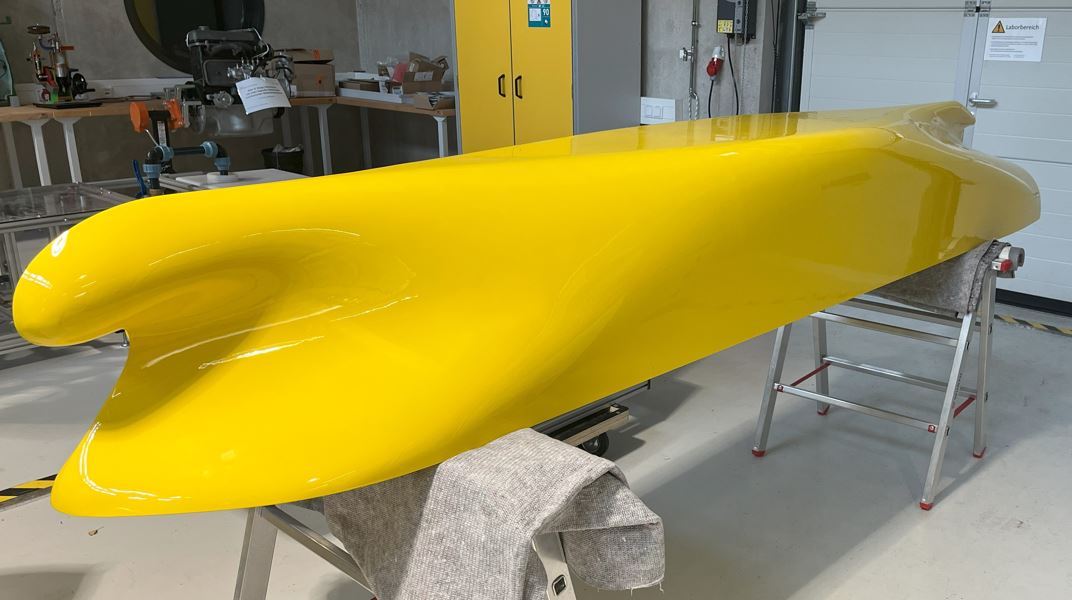 University of Applied Sciences Emden/Leer in Germany is using an Extreme 1000 PRO for printing ship hulls. The hulls are 3D printed for testing and improving sustainable use of marine environments. The hulls are tested in water basins which simulate calm water and heavy waves.