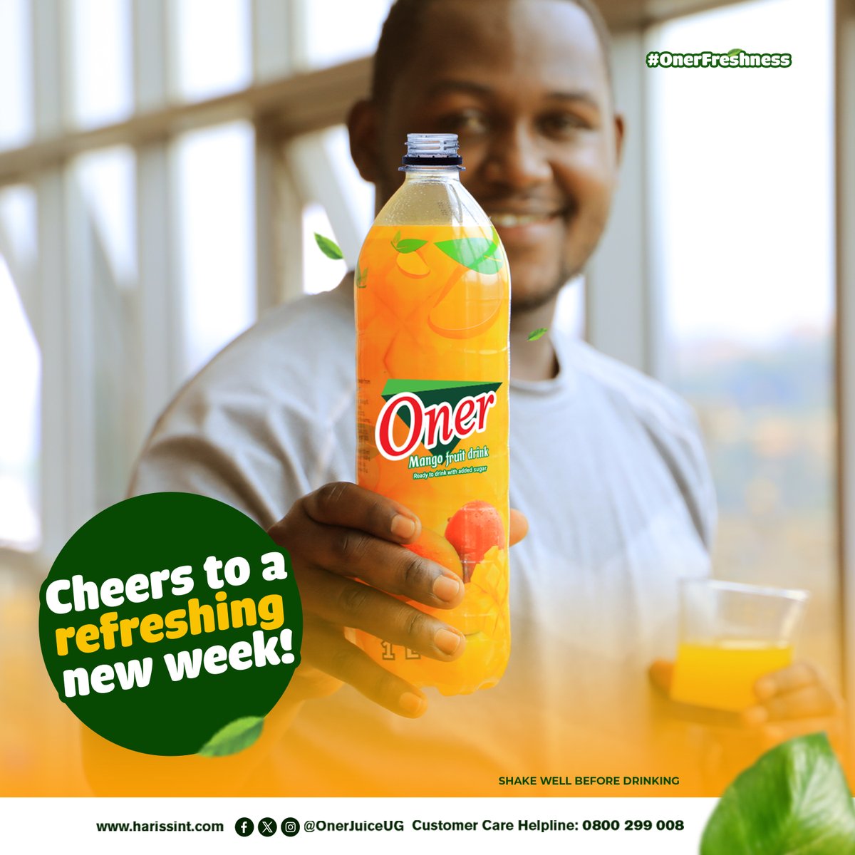 Kickstart your week right with an Oner in hand! #OnerFreshness