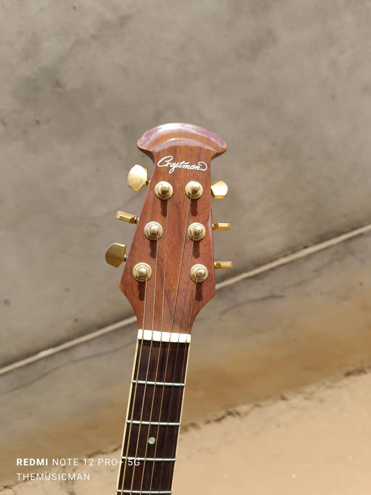 Semi Acoustic Guitar, Brand Name: Craftman Size: 41 Price: K185,000 Location: Blantyre Contact: 0884001733