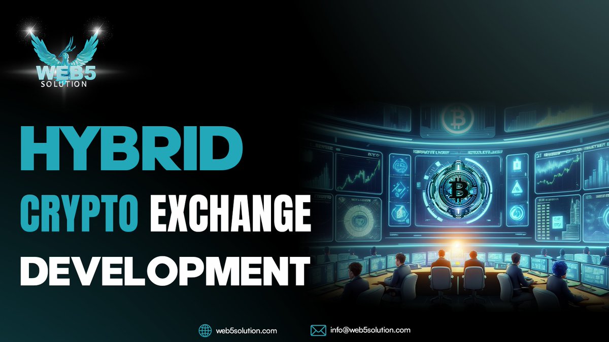 Web5solution's tweet image. Hybrid crypto exchanges blend features from both centralized and decentralized platforms, offering liquidity and user-friendliness with security and privacy Contact Web 5 Solution for development
Contact & Follow us on
linktr.ee/web5solution
#hybridcrypto #exchangedevelopment