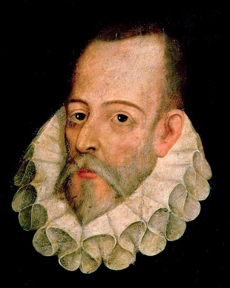 22 de abril de 1616. Muere en Madrid el novelista, poeta, dramaturgo y soldado español Miguel de Cervantes Saavedra. 🧵 #historia #Taldiacomohoy #cervantes #diadellibro24
