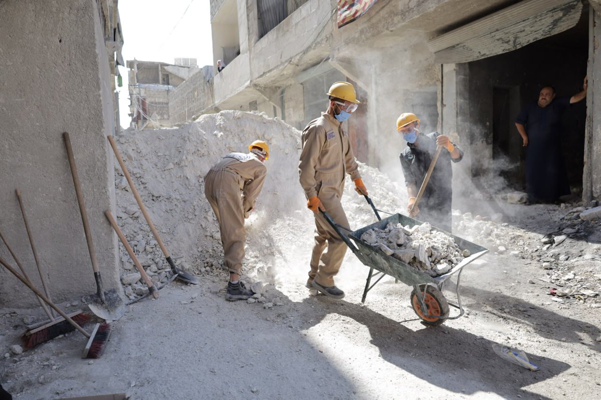 On #InternationalMotherEarthDay, ILO seeks to create decent and green jobs through its upcoming earthquake debris removal project in Aleppo where efforts will be made to recycle debris material in order to achieve maximum benefit. #greenjobs
