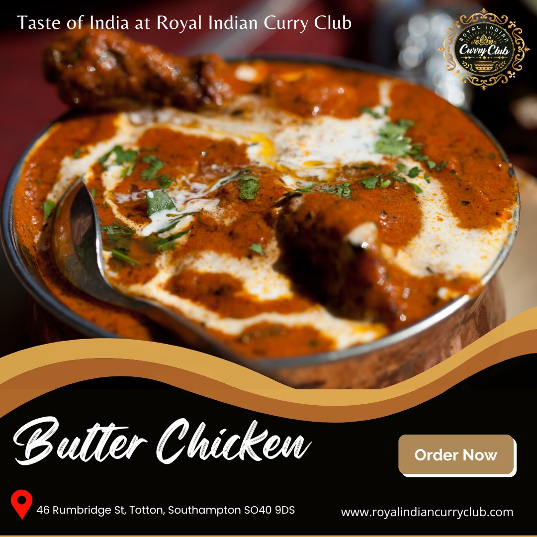 Calling all butter chicken lovers! Our rich and creamy curry is simmered to perfection and ready to satisfy your cravings. Pair it with basmati rice or naan for a truly royal meal.  
royalindiancurryclub.com  

#ButterChicken #deliciousfood #chickenrecipes #indianfood #foodlover