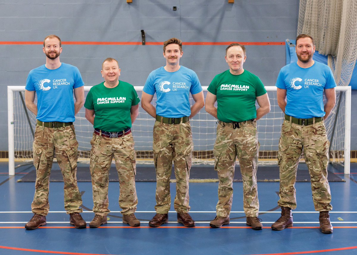 Spare a thought for the sore-armed members of Operational Training Centre, two-thirds of the way through their 100 Press Up challenge. They’ll be working their pecs all month to raise awareness and funds as they support a member of staff and their family coping with cancer.💪