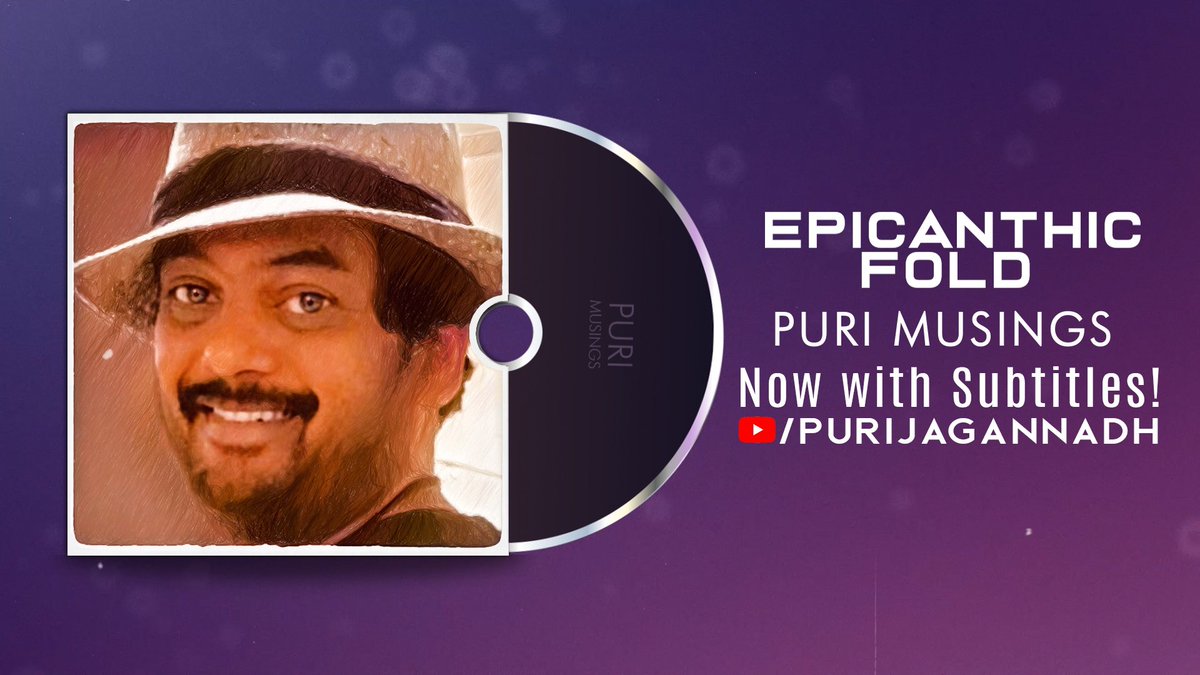 A new way of learning the importance of adaptation that leads to 'survival of the fittest' ❤️‍🔥 Listen to the new #PuriMusings about the #EpicanthicFold 🎙️ - youtu.be/WxHRoCfc_Gs #PuriJaganandh @Charmmeofficial #PC