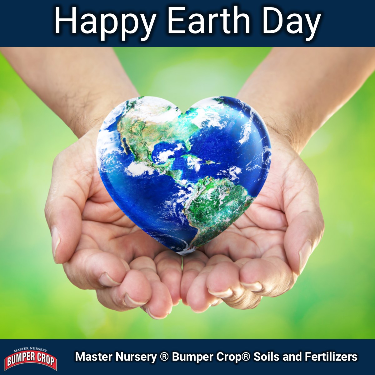 🌎 Happy Earth Day from your friends at Master Nursery® Bumper Crop®. #MasterNursery #BumperCrop #EarthDay #EarthDay2024 #April22nd #OrganicGardening #NationalGardeningMonth #KidsGardeningMonth BumperCrop.com