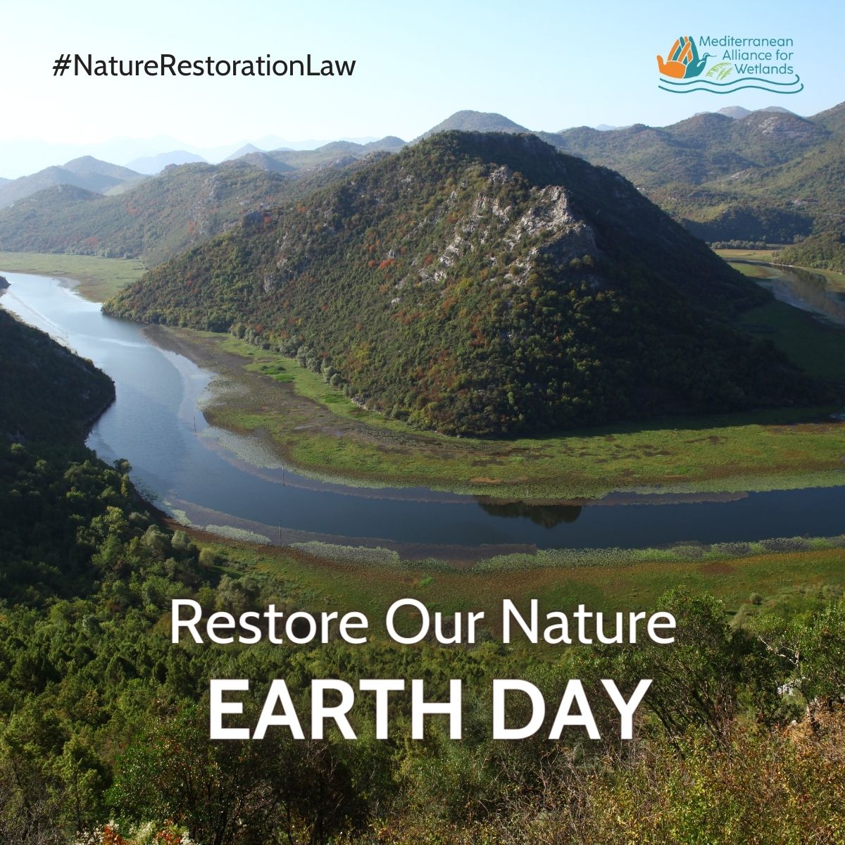 🌍 #EarthDay reminds us how precious nature is.

Protecting this planet starts with restoring nature. The EU Restoration Law is a crucial step in this journey, aiming to restore at least 20% of the EU's land and sea areas by 2030.

Let's #restorenature 🌿

#naturerestorationlaw